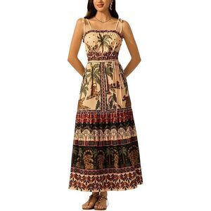 Camila Blanco Womens  Maxi Dress